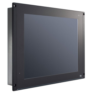 Axiomtek GOT715S Fanless Touch Panel Computer with Intel Atom E3845 CPU, 15" XGA TFT LCD, EN50155 compliant